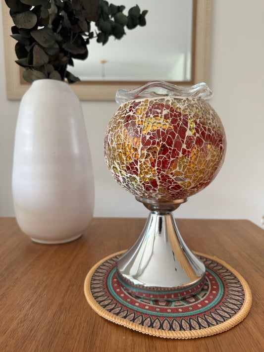 Lámpara Pebetero Roja