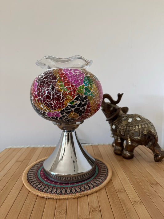 Lámpara Pebetero Colores Oscuros